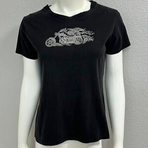 Twin Motorcycle Apparel Black T-Shirt